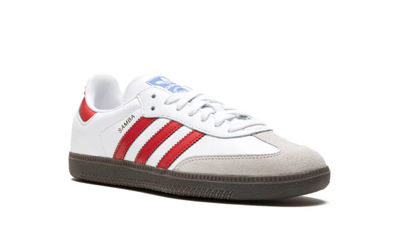Adidas Samba Samba OG 'White Better Scarlet'